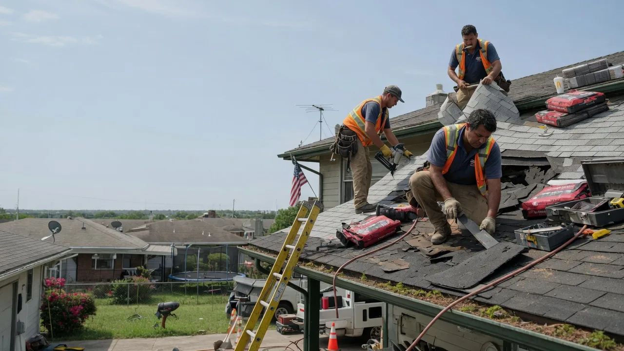Roof Repair in Countyline, OK near me